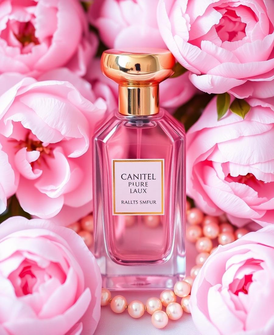 Rose Intrigue fragrance bottle